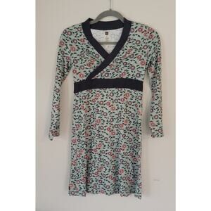 Tea Collection Floral Wrap Dress Size 12
